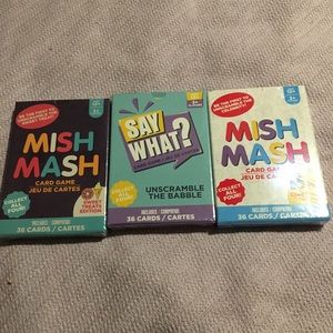 Card Games set of 3
